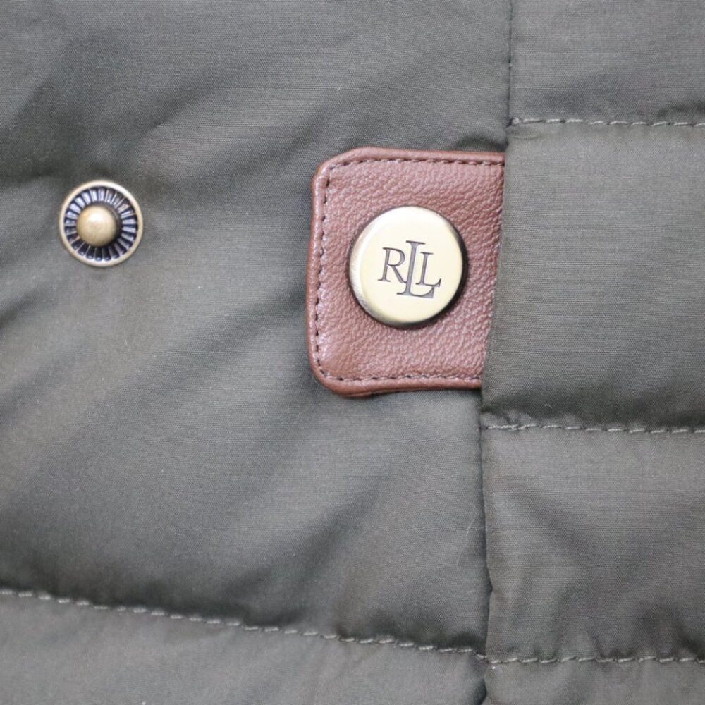 Lauren Ralph Lauren Padded Down Jacket, Litchfield Loden - Picture 6 of 11